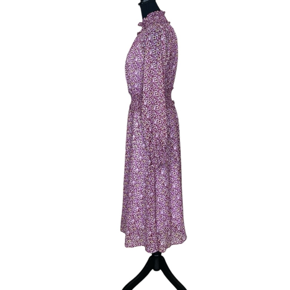 NWT O.P.T. One Pretty Time Floral Midi Dress - Picture 3 of 13